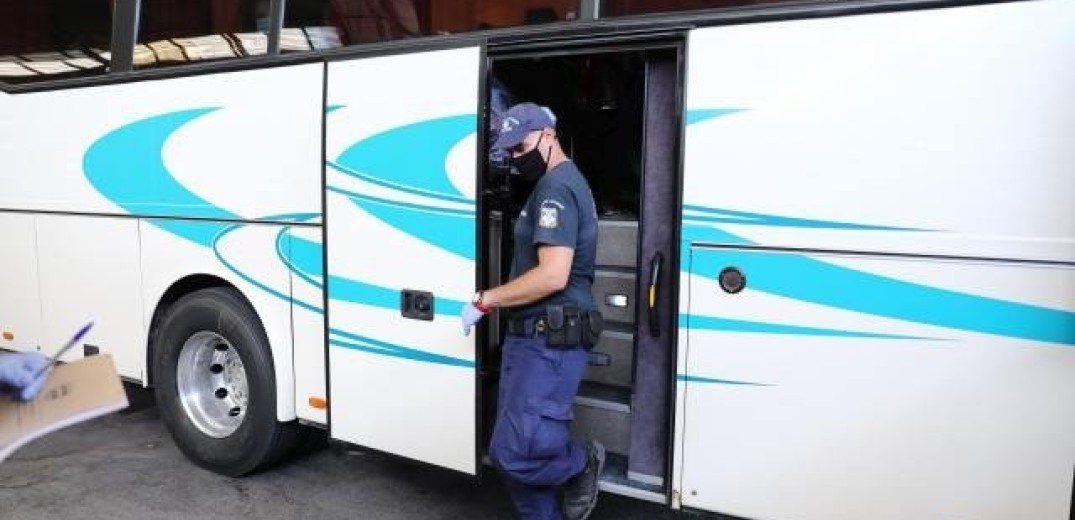 Εντοπίστηκε λεωφορείο του ΚΤΕΛ Καβάλας με υπεράριθμους επιβάτες