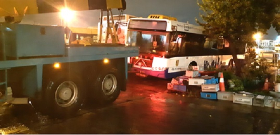 ΟΑΣΘ: Λεωφορείο από τη Λειψία έπιασε φωτιά - «Μας φόρτωσαν σαπάκια» λένε εργαζόμενοι 