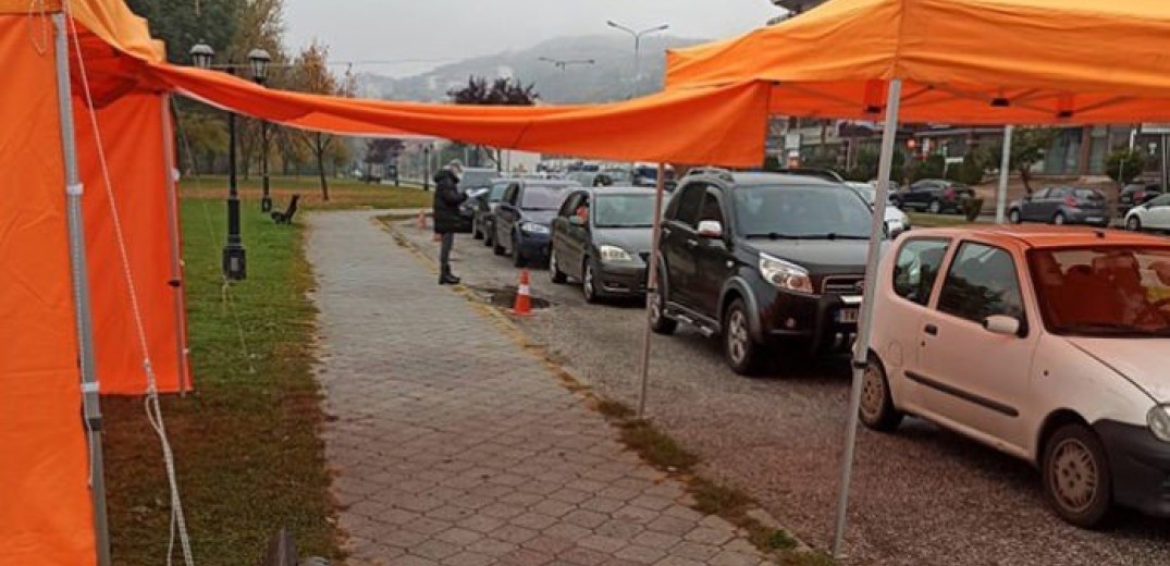 Δωρεάν έλεγχοι rapid test σε διερχόμενους οδηγούς στην Καστοριά