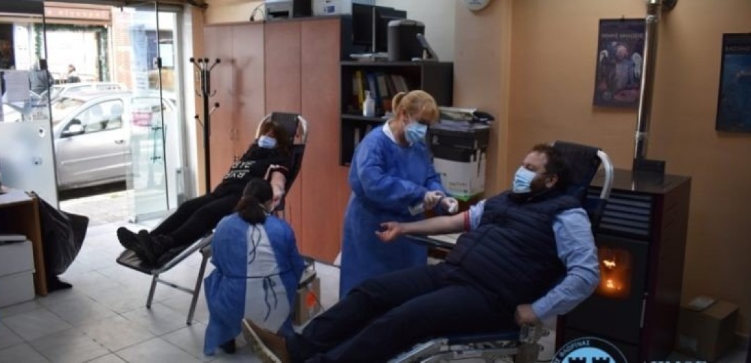 Φλώρινα: Πρώτη εθελοντική αιμοδοσία από το Γραφείο Εθελοντισμού του δήμου