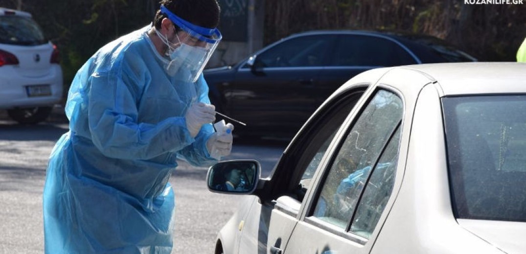 Χαλκιδική: Rapid test μέσα από το αυτοκίνητο στον Πολύγυρο