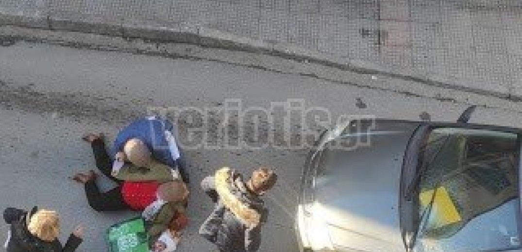 Αυτοκίνητο παρέσυρε γυναίκα στο κέντρο της Βέροιας