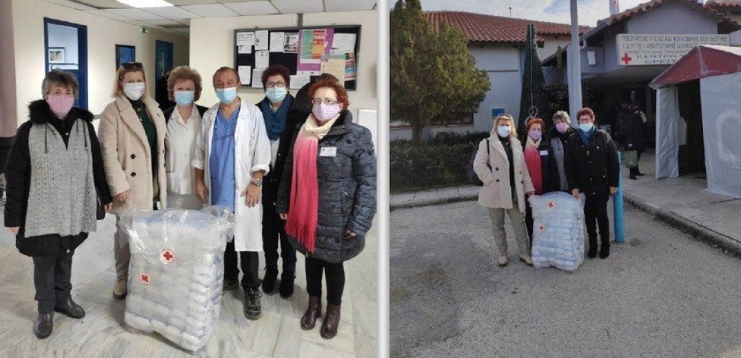 Ο Ελληνικός Ερυθρός Σταυρός πρόσφερε δωρεάν υγειονομικό υλικό στο Κέντρο Υγείας Ορεστιάδας
