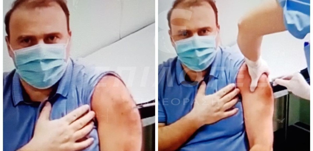 Εμβολιάστηκε ο νομίατρος Σερρών Αναστάσιος Αναστασιάδης