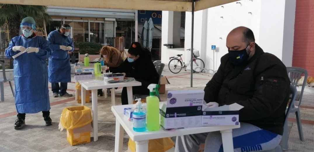 Rapid tests και αυτή την εβδομάδα στον δήμο Καλαμαριάς