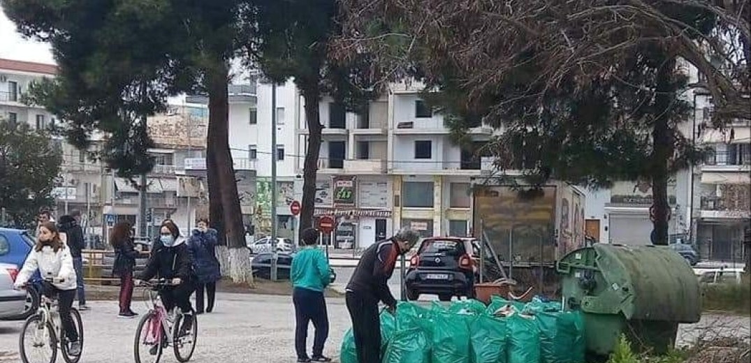 Δήμος Π. Μελά: Εθελοντική δράση καθαρισμού στο πρώην στρατόπεδο  Καρατάσιου