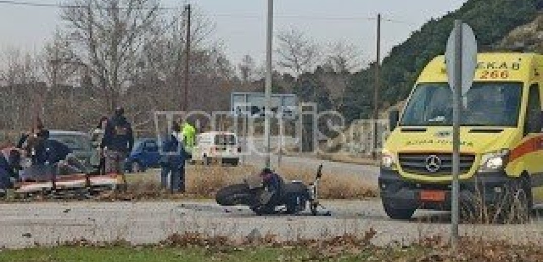  Έκκληση για αίμα σε οδηγό μοτοσικλέτας μετά από τροχαίο στη Βέροια