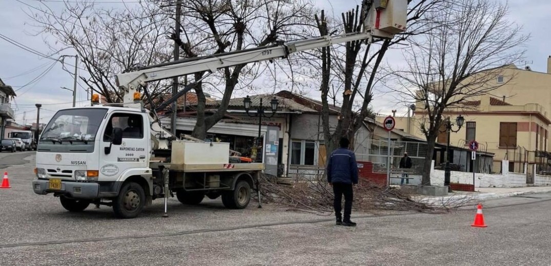 Εργασίες αναβάθμισης σε οικισμούς του δήμου Μαρώνειας – Σαπών