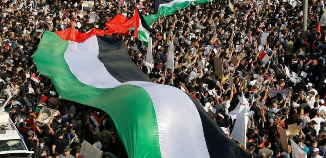 Υπέρ των Παλαιστινίων χιλιάδες διαδηλωτές σε πολλές πόλεις του κόσμου (βίντεο & φωτ.)