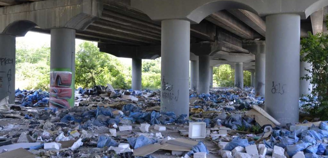 ΑΝΑΚΕΜ: Απομάκρυνση αποβλήτων κατασκευών και κατεδαφίσεων  από την περιοχή των Λαχανοκήπων