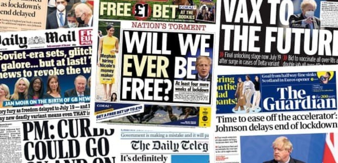 «Θα είμαστε ποτέ ξανά ελεύθεροι;»: Τα βρετανικά πρωτοσέλιδα της οργής