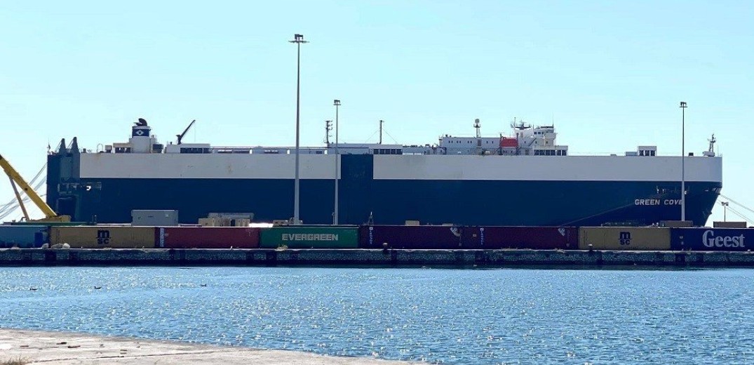 Στο λιμάνι της Αλεξανδρούπολης το αμερικανικό πλοίο Green Cove