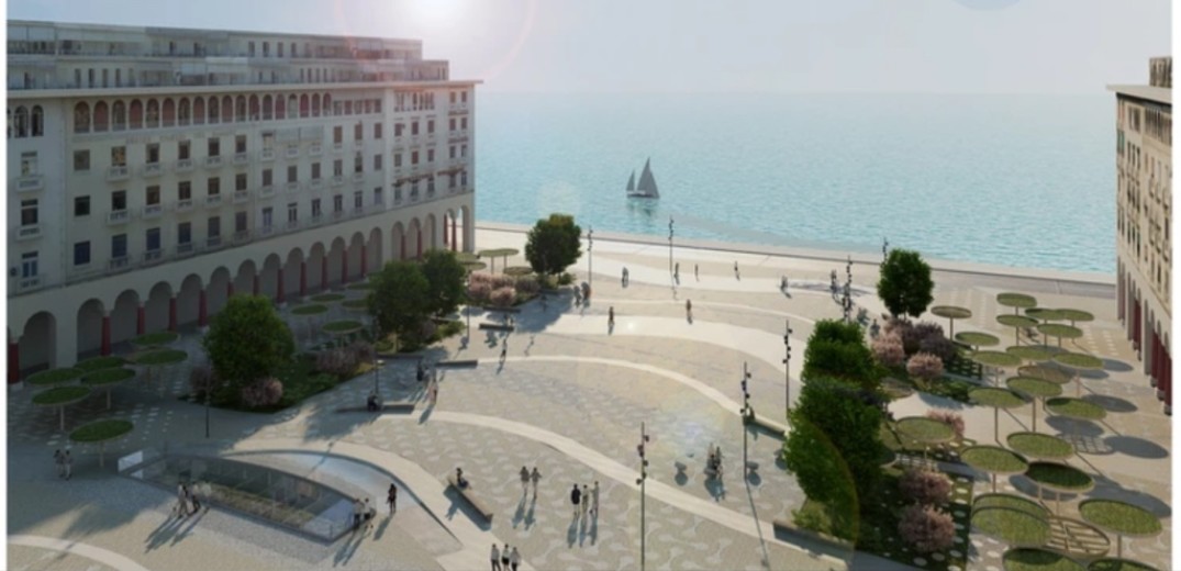 Θεσσαλονίκη: Η άλλη  πρόταση για την ανάπλαση της Αριστοτέλους - Τι προέβλεπε το σχέδιο που πήρε το τρίτο βραβείο (φωτ, βίντεο)