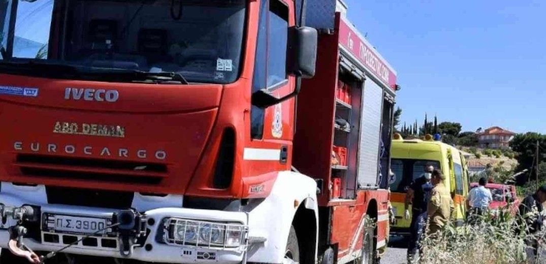 Σέρρες: Δύσκολη επιχείρηση της Πυροσβεστικής για την διάσωση 52χρονης γυναίκας που έπεσε σε κανάλι