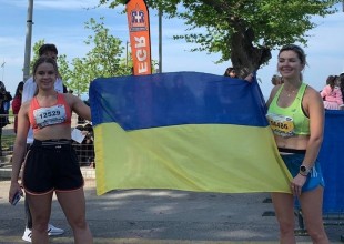 Το μήνυμα δύο αθλητριών από την Ουκρανία στο μαραθώνιο
