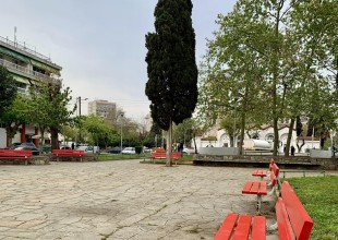 Επιχείρηση του Δήμου Θεσσαλονίκης για την αναβάθμιση της πλατείας Γαλοπούλου